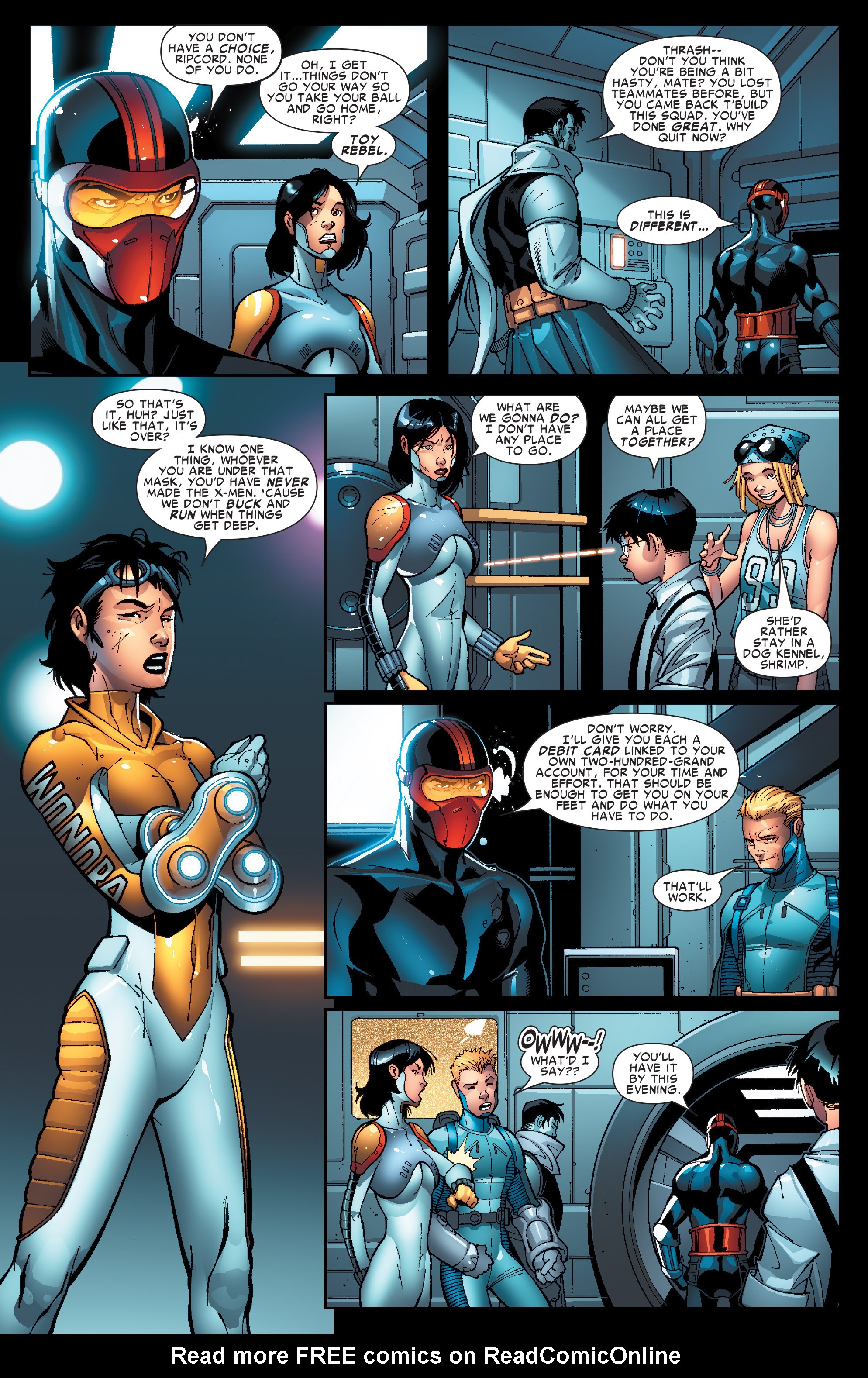 Read online New Warriors (2007) comic -  Issue #6 - 4