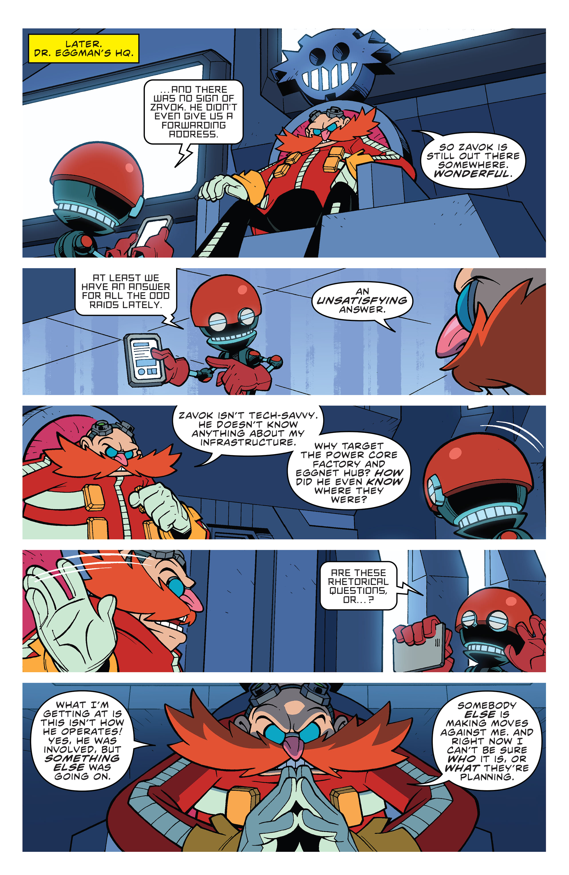 Read online Sonic the Hedgehog: Bad Guys comic -  Issue #4 - 21