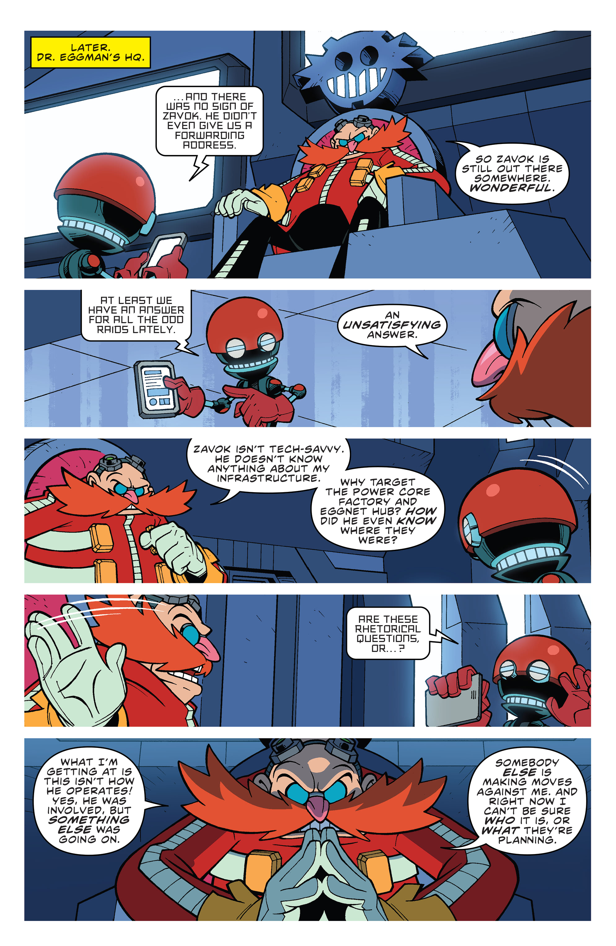 Read online Sonic the Hedgehog: Bad Guys comic -  Issue #4 - 21