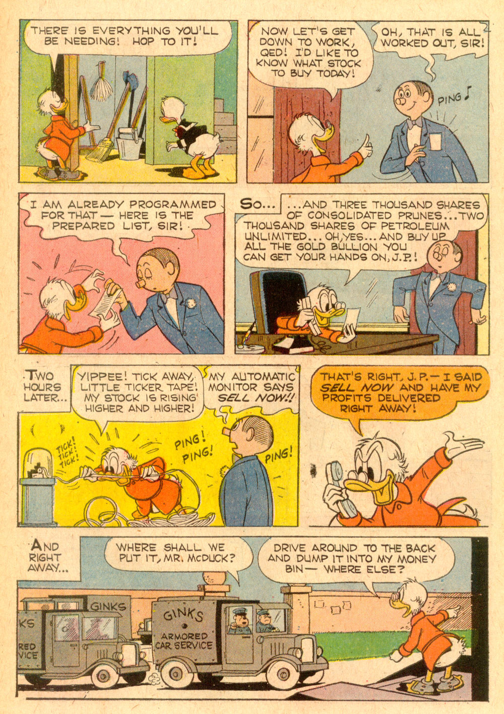 Read online Walt Disney's Comics and Stories comic -  Issue #338 - 6