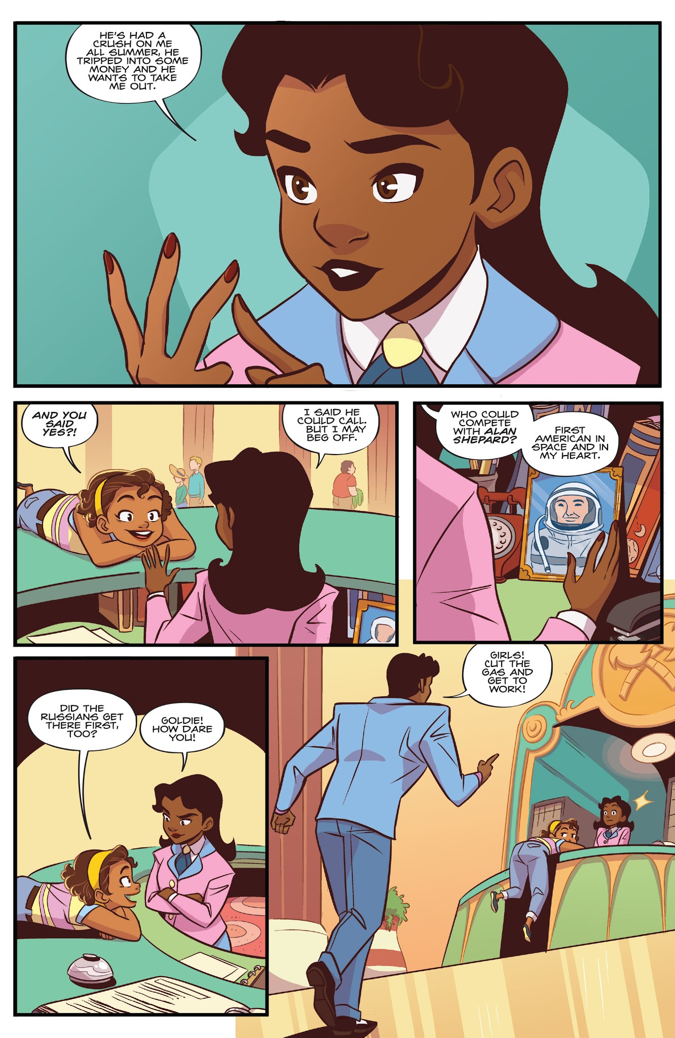 Read online Goldie Vance comic -  Issue # _TPB 1 - 8