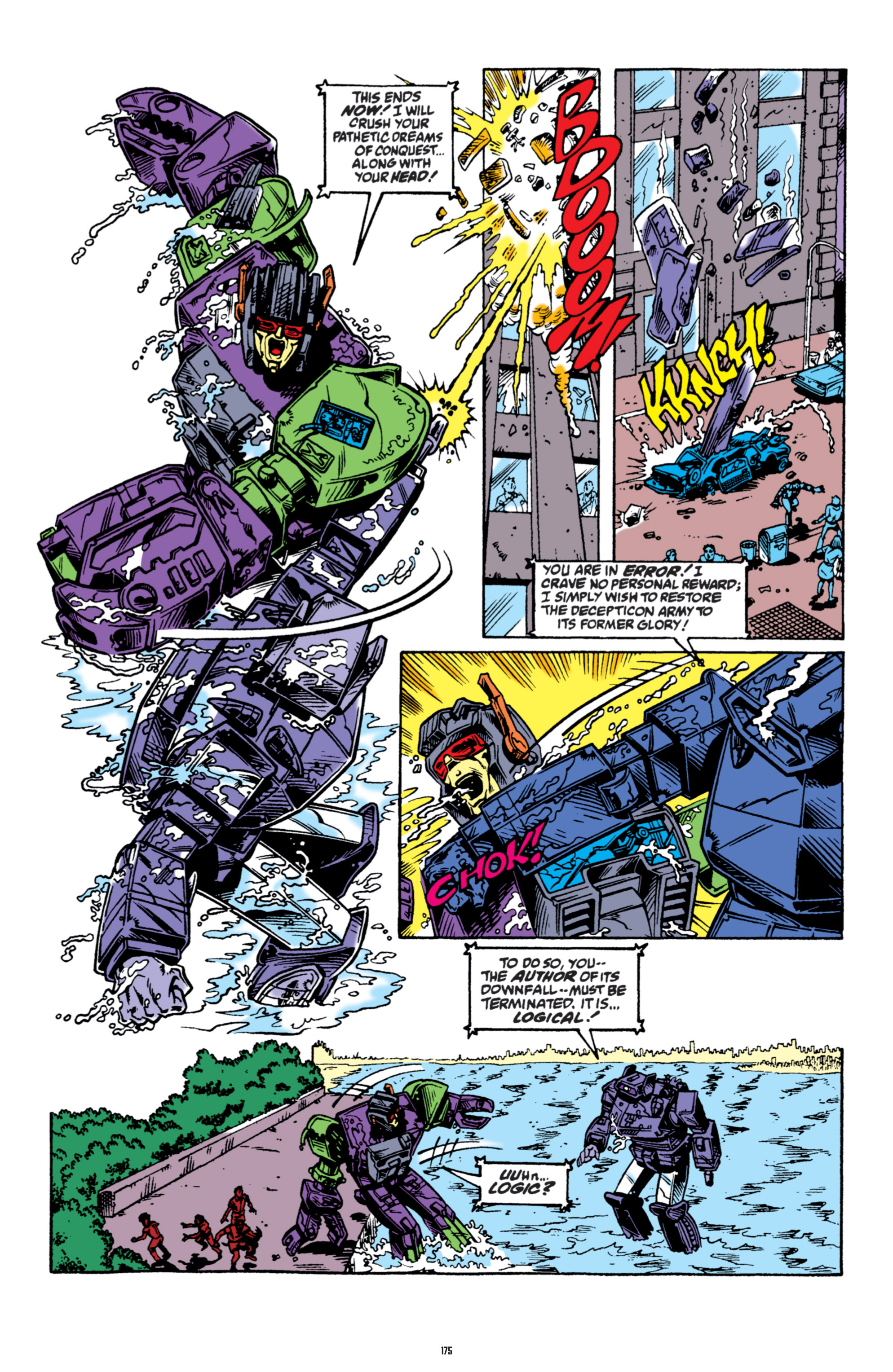 Read online The Transformers Classics comic -  Issue # TPB 6 - 175