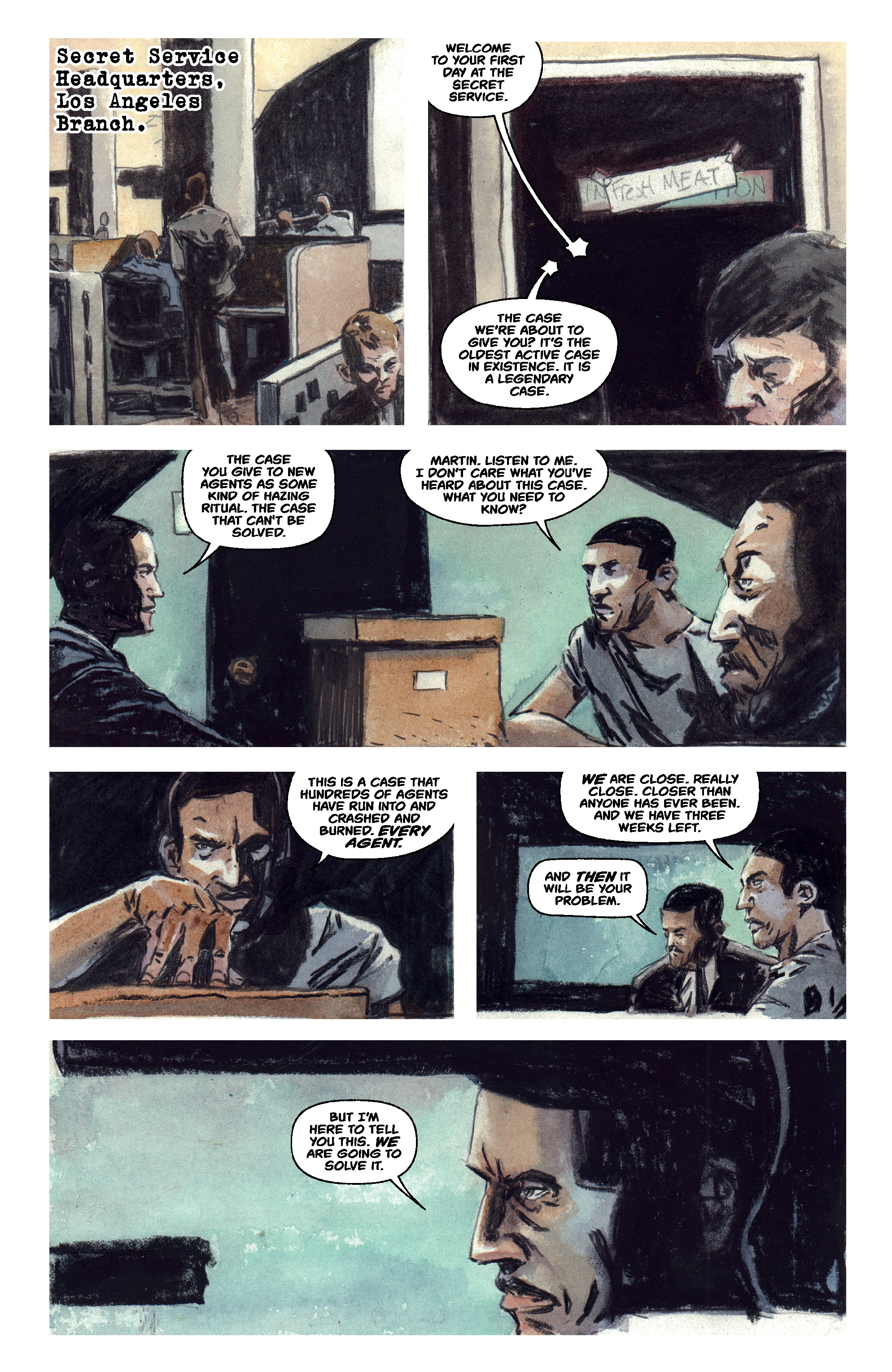 Read online Fear Case comic -  Issue #1 - 4