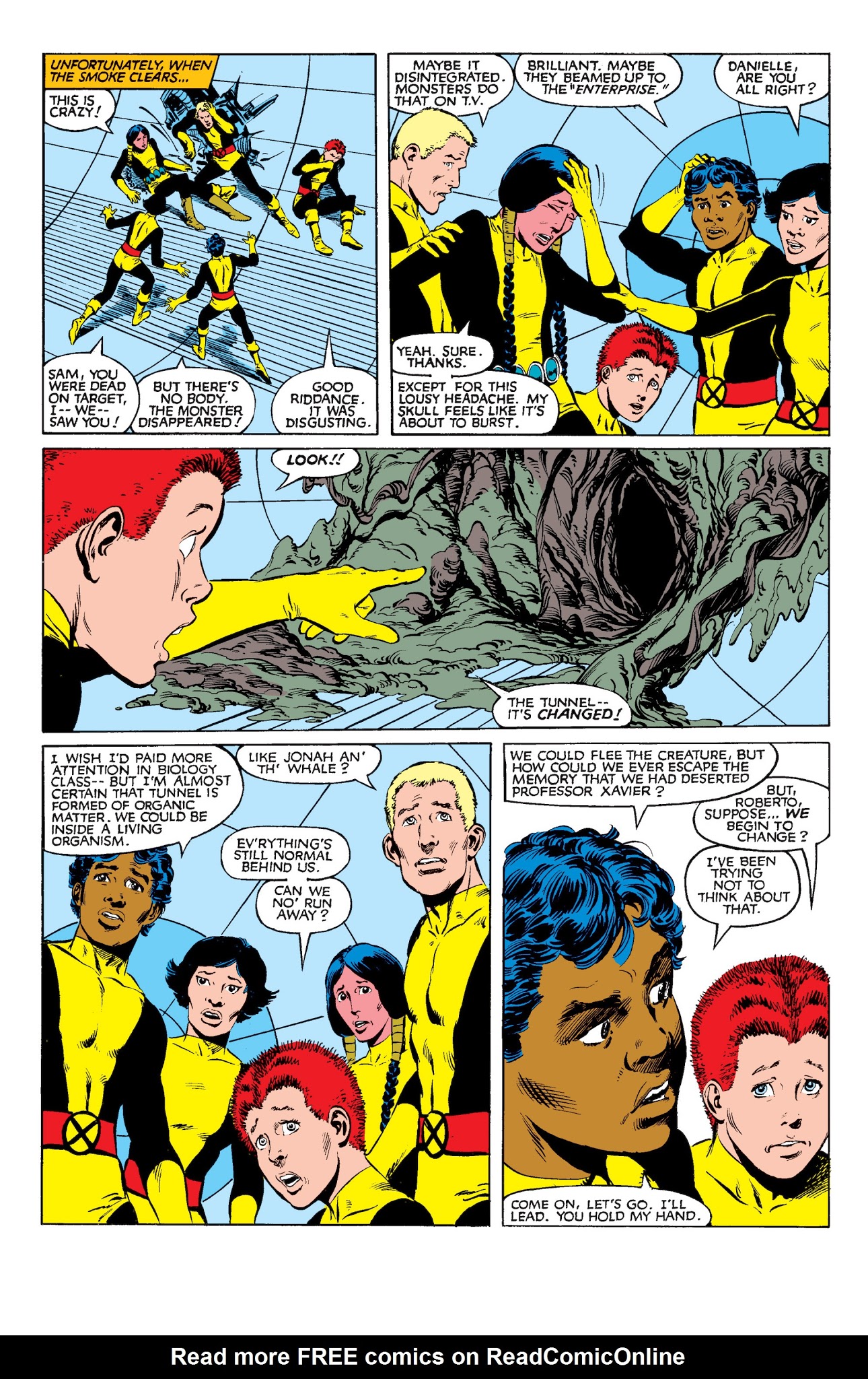 Read online New Mutants Classic comic -  Issue # TPB 1 - 115