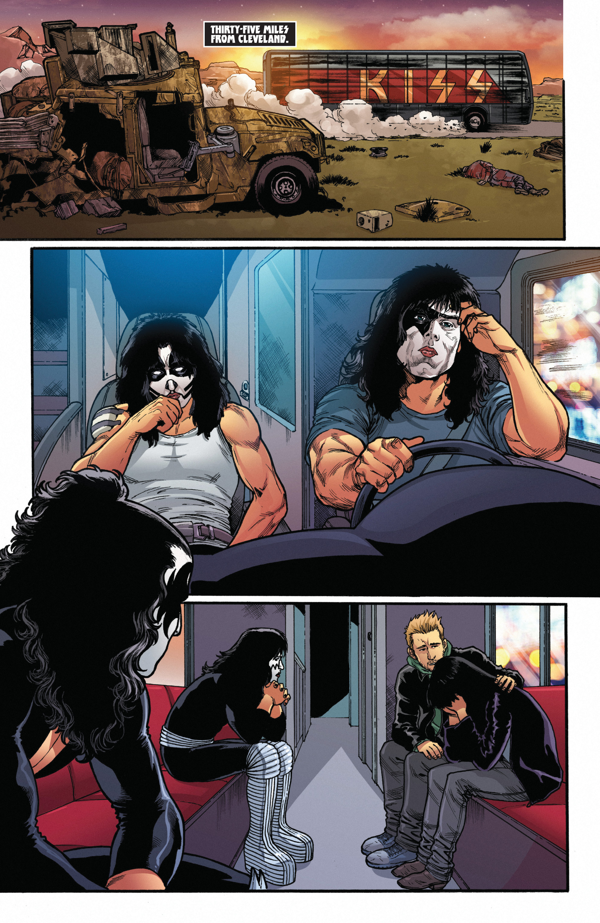 Read online Kiss: Zombies comic -  Issue #4 - 6