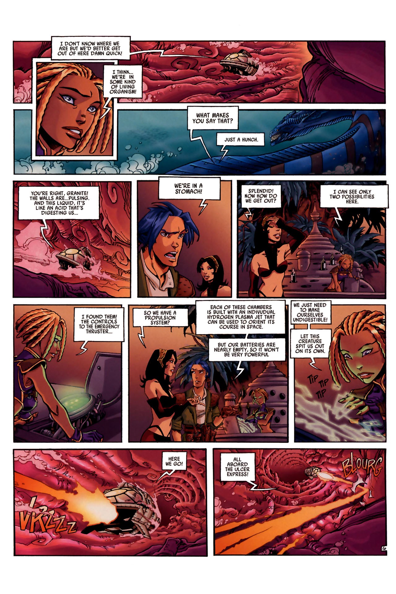 Read online Ythaq: The Forsaken World comic -  Issue #1 - 15