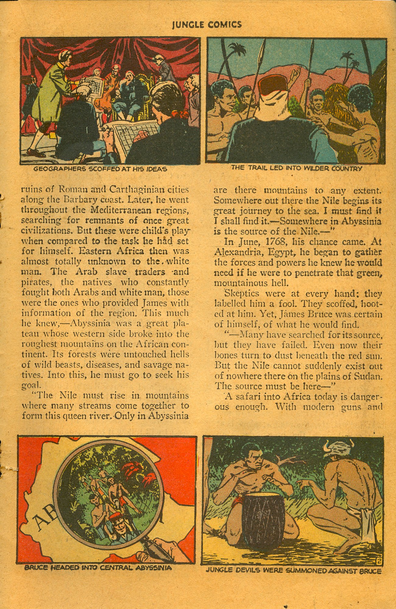 Read online Jungle Comics comic -  Issue #88 - 28