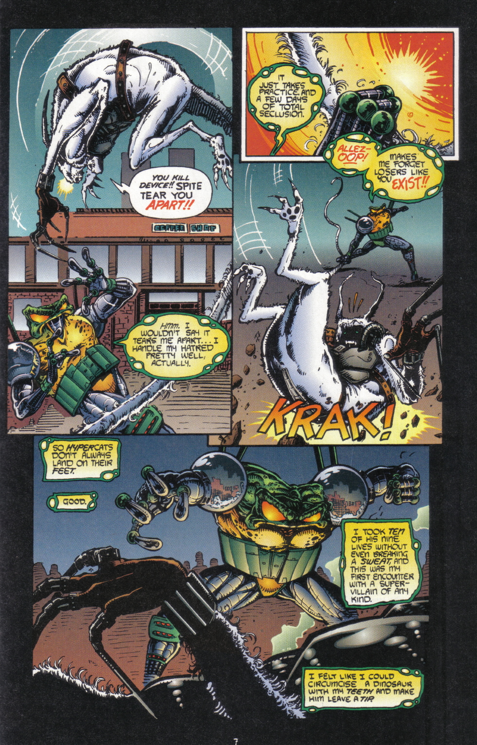 Read online Cyberfrog comic -  Issue #2 - 8