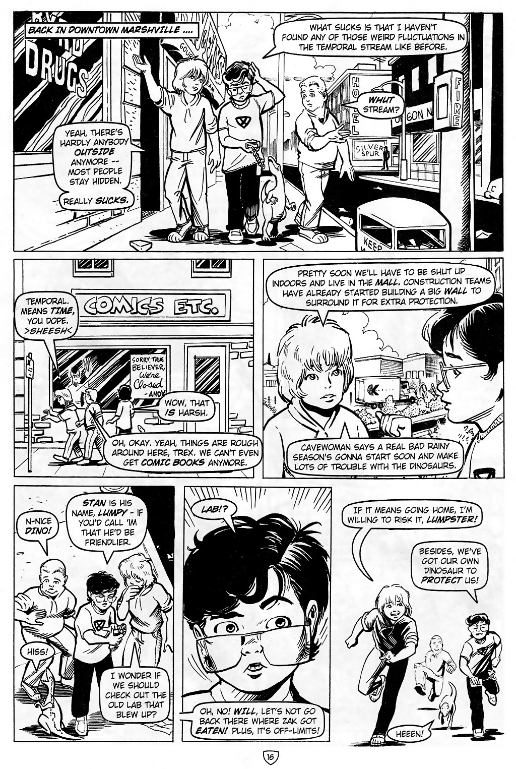 Read online Cavewoman meets Explorers comic -  Issue # Full - 18