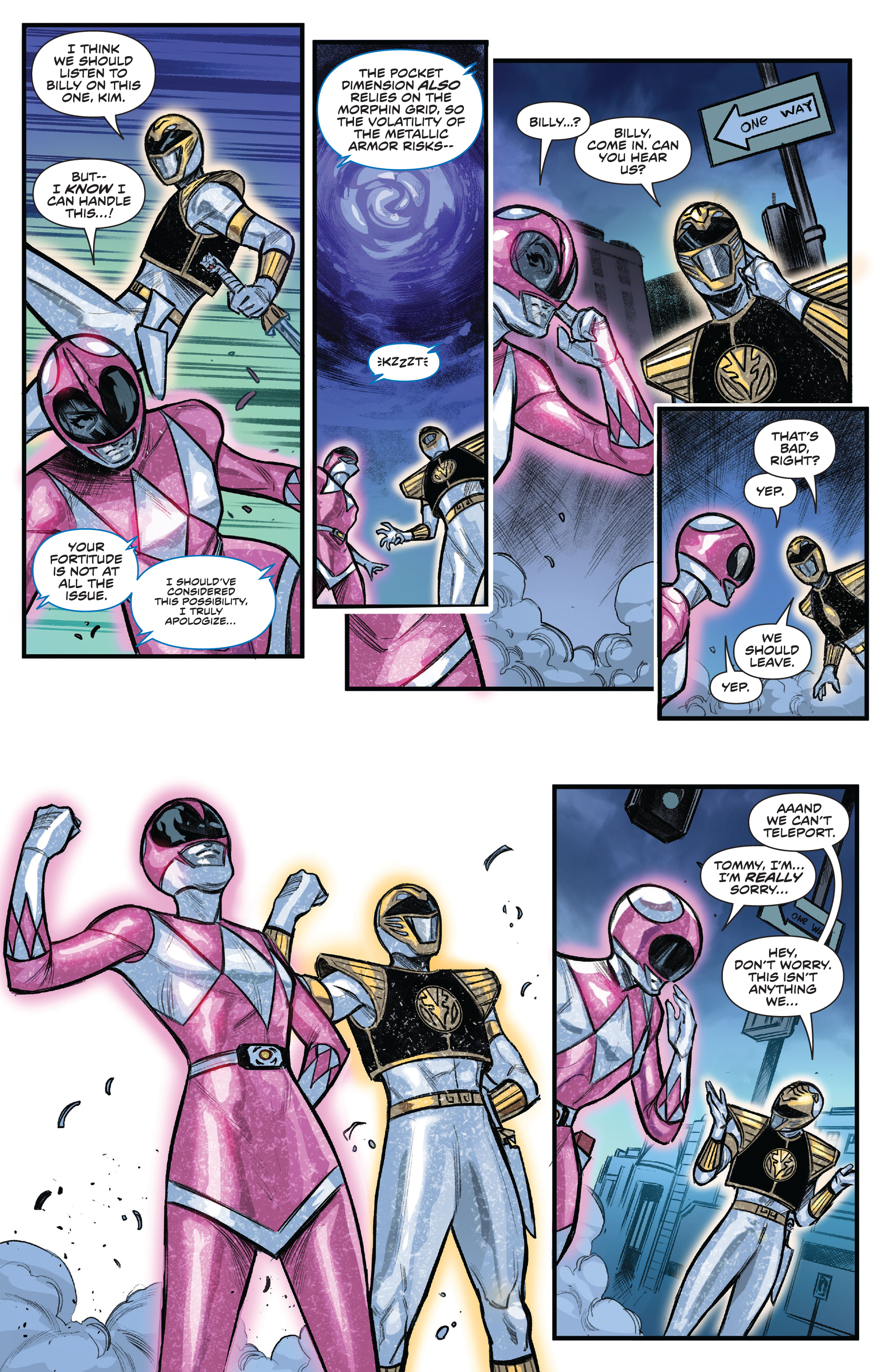 Read online Mighty Morphin comic -  Issue #21 - 21