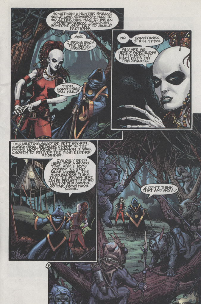 Read online Star Wars: The Bounty Hunters comic -  Issue # Issue Aurra Sing - 5