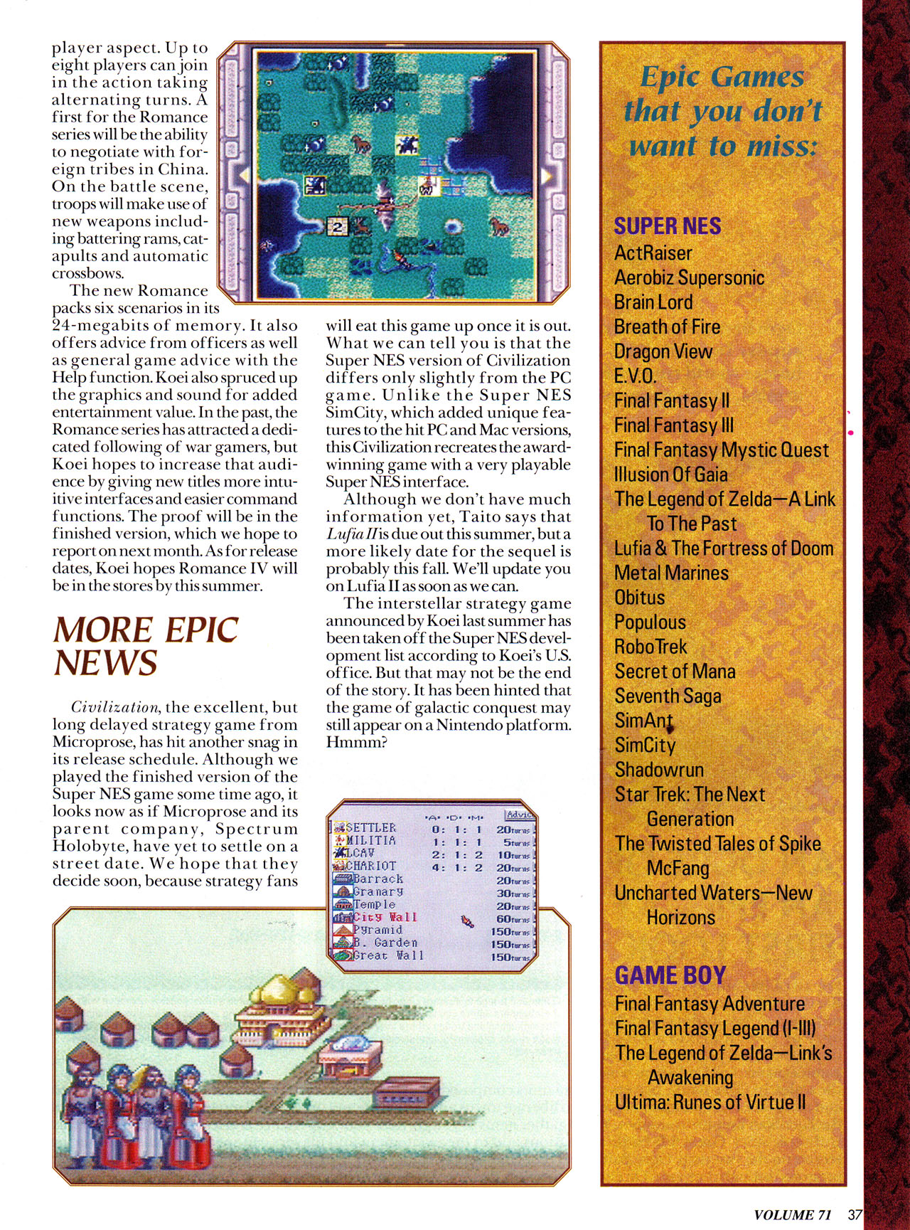 Read online Nintendo Power comic -  Issue #71 - 44