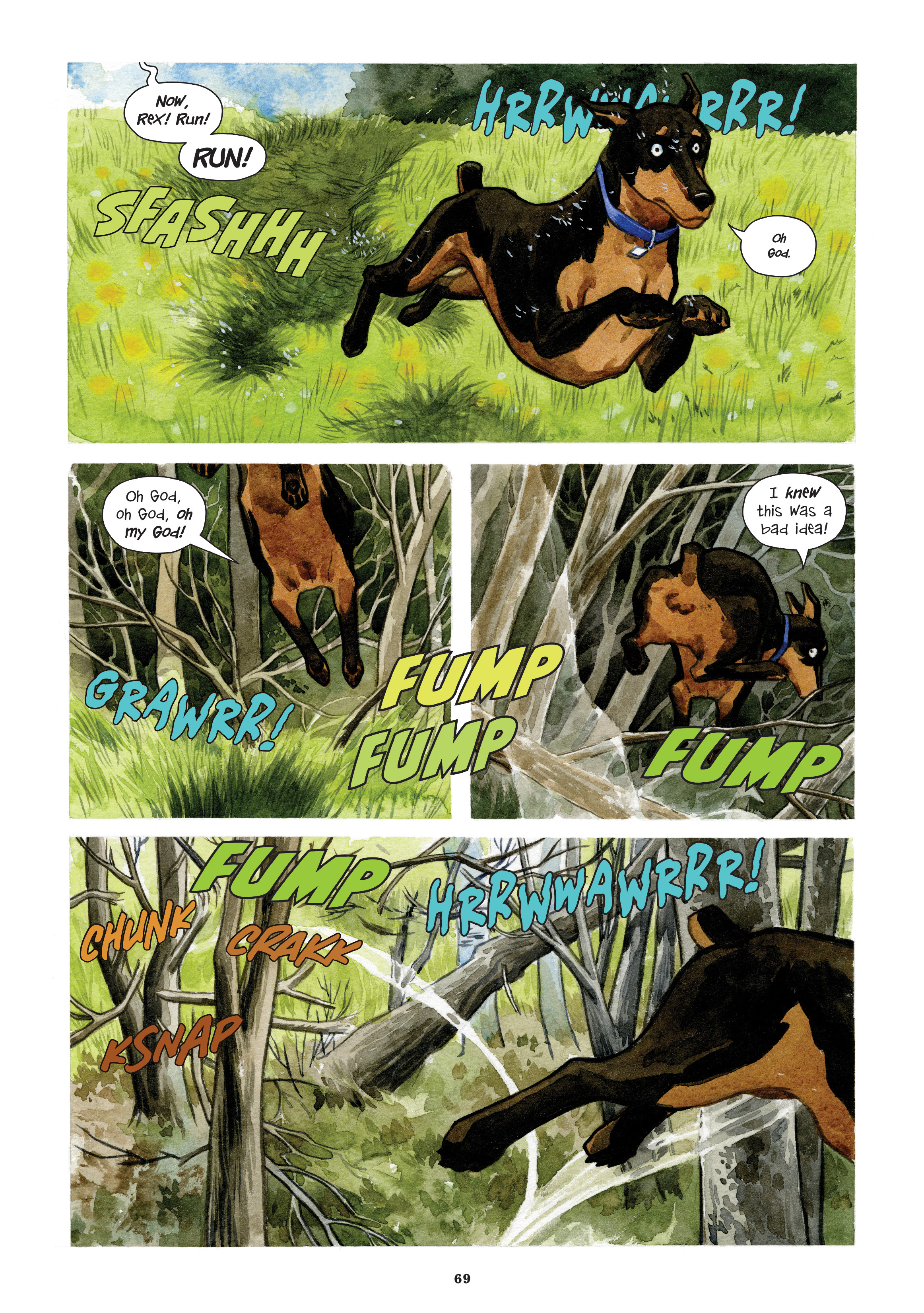 Read online Beasts of Burden: Neighborhood Watch (2019) comic -  Issue # TPB (Part 1) - 69