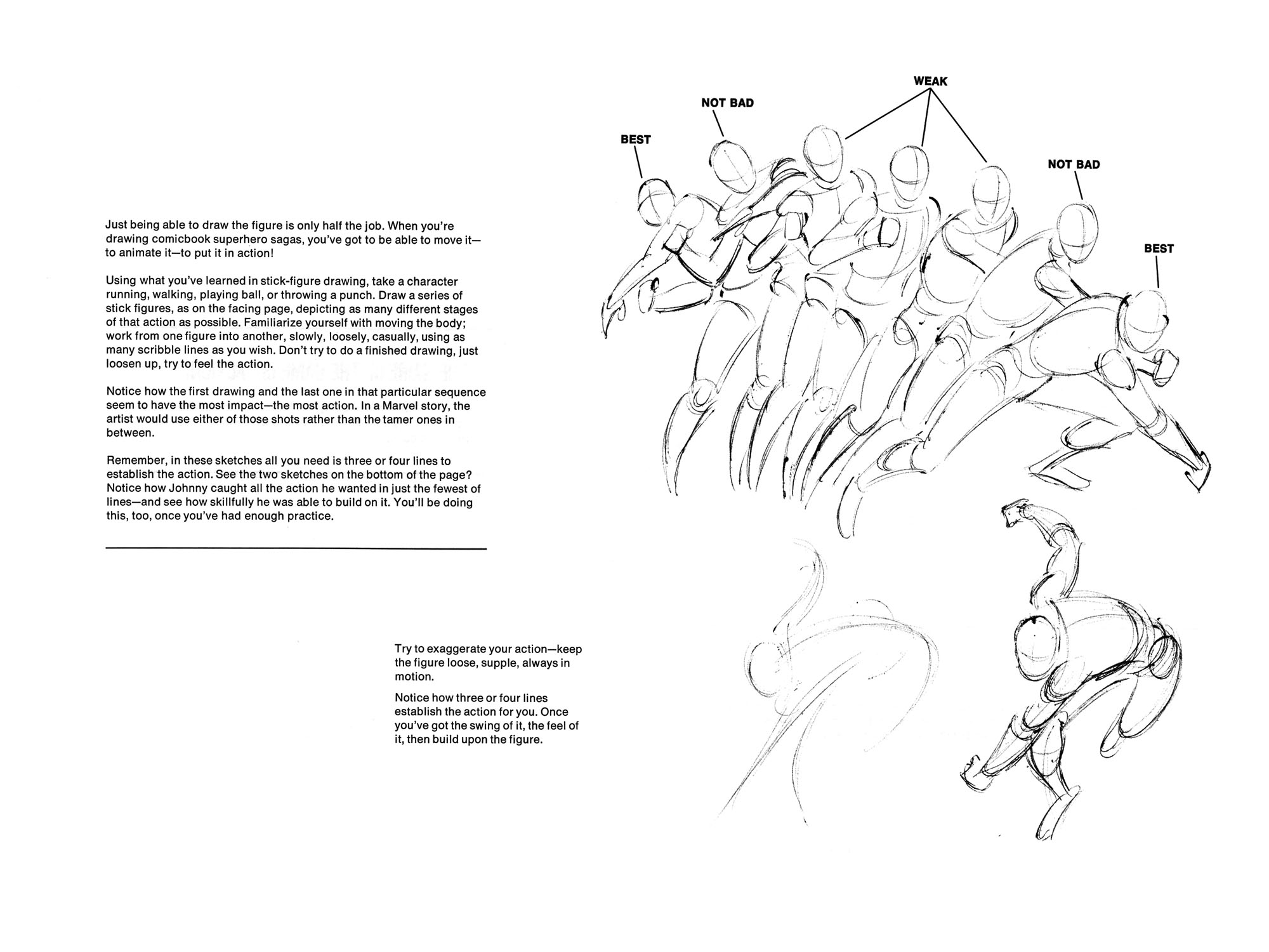 Read online How to Draw Comics the Marvel Way comic -  Issue # TPB - 53