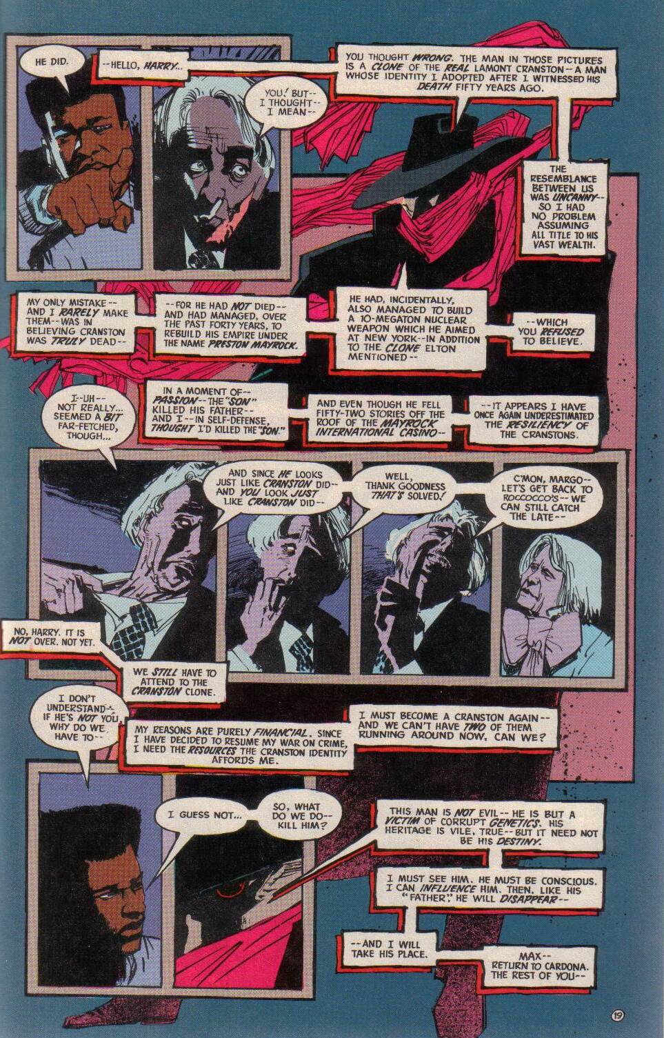 Read online The Shadow (1987) comic -  Issue #1 - 21