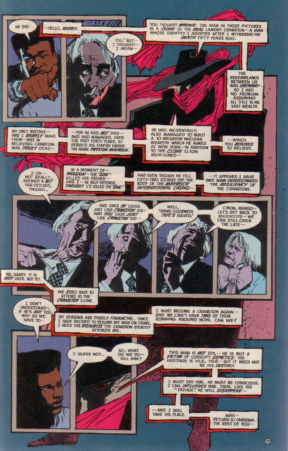 Read online The Shadow (1987) comic -  Issue #1 - 21
