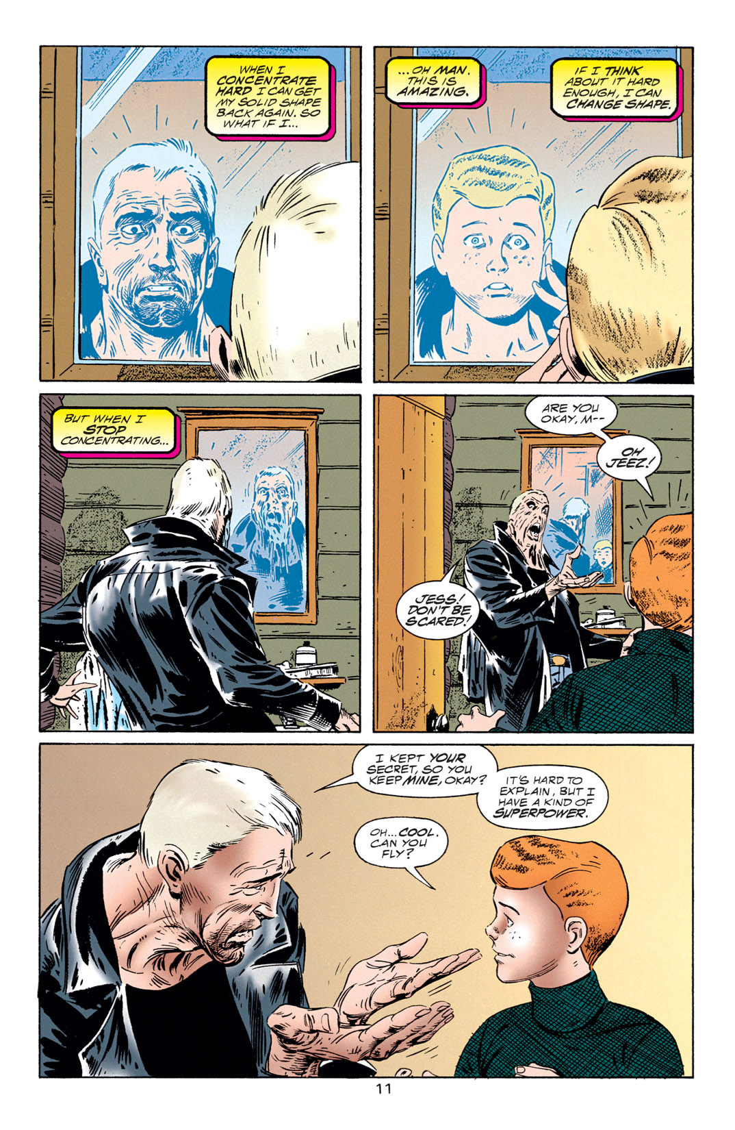 Read online Resurrection Man (1997) comic -  Issue #8 - 12