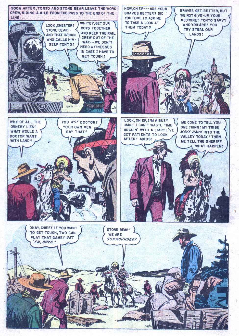 Read online Lone Ranger's Companion Tonto comic -  Issue #8 - 14