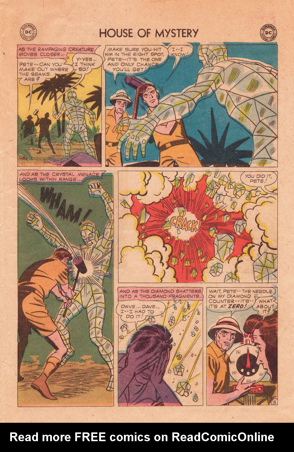 Read online House of Mystery (1951) comic -  Issue #87 - 7