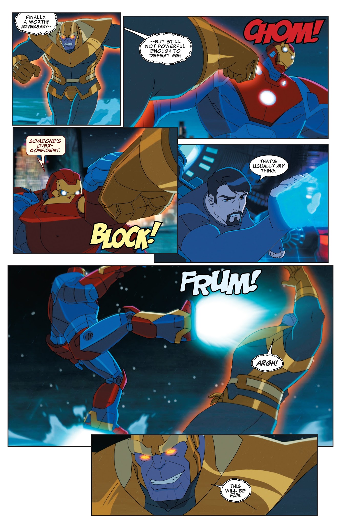 Read online Avengers vs. Thanos (2018) comic -  Issue # TPB - 119