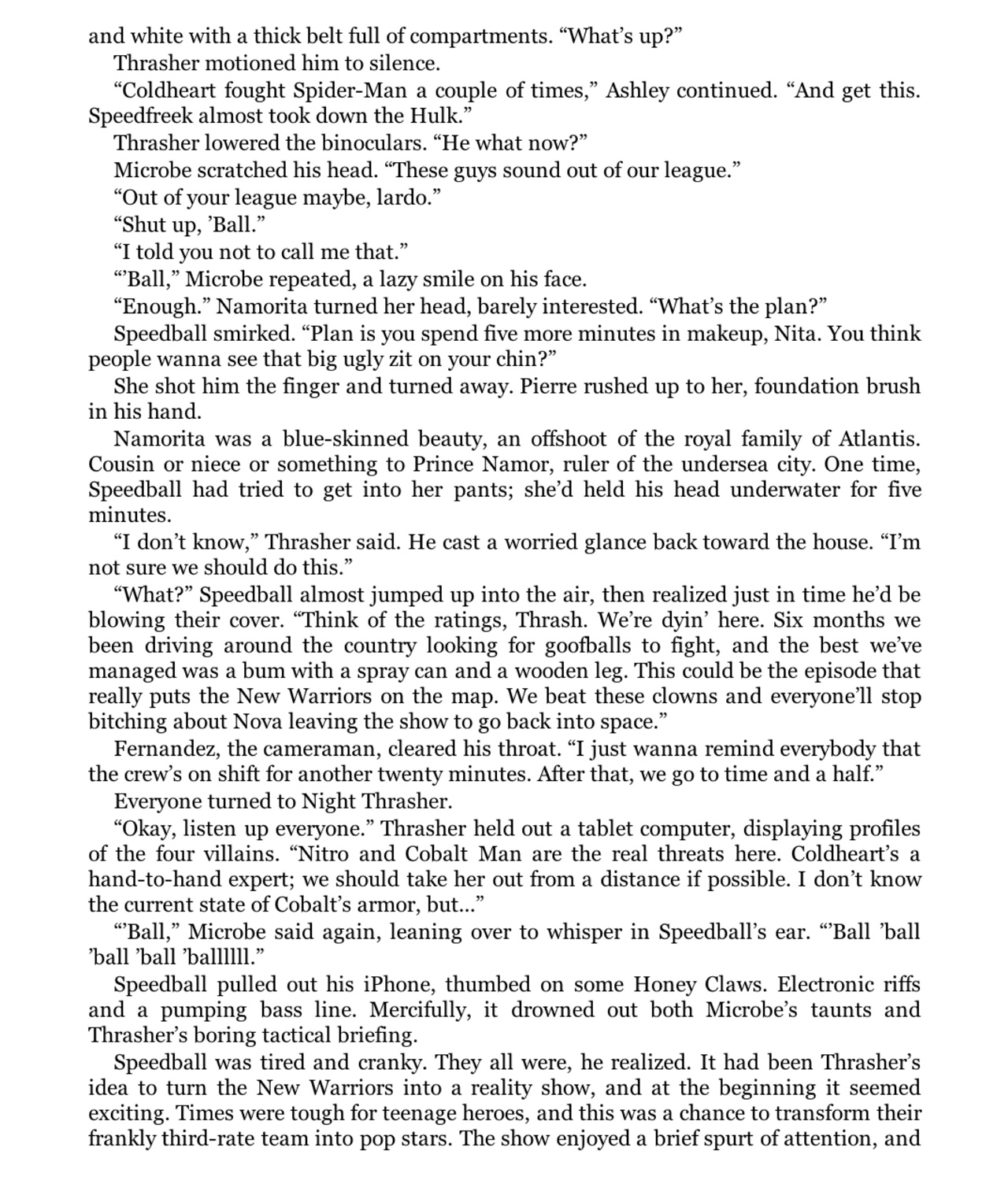Read online Civil War Prose Novel comic -  Issue # TPB (Part 1) - 13