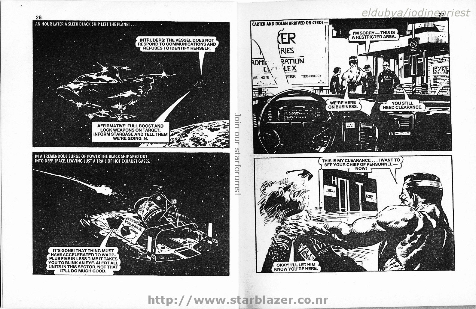 Read online Starblazer comic -  Issue #191 - 15