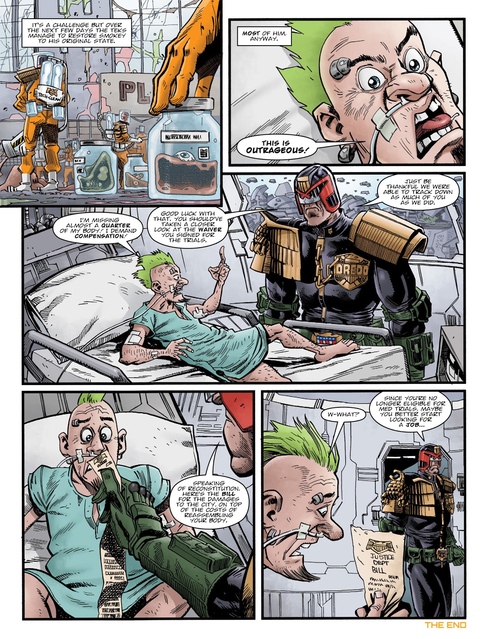 Read online 2000 AD comic -  Issue #2110 - 8