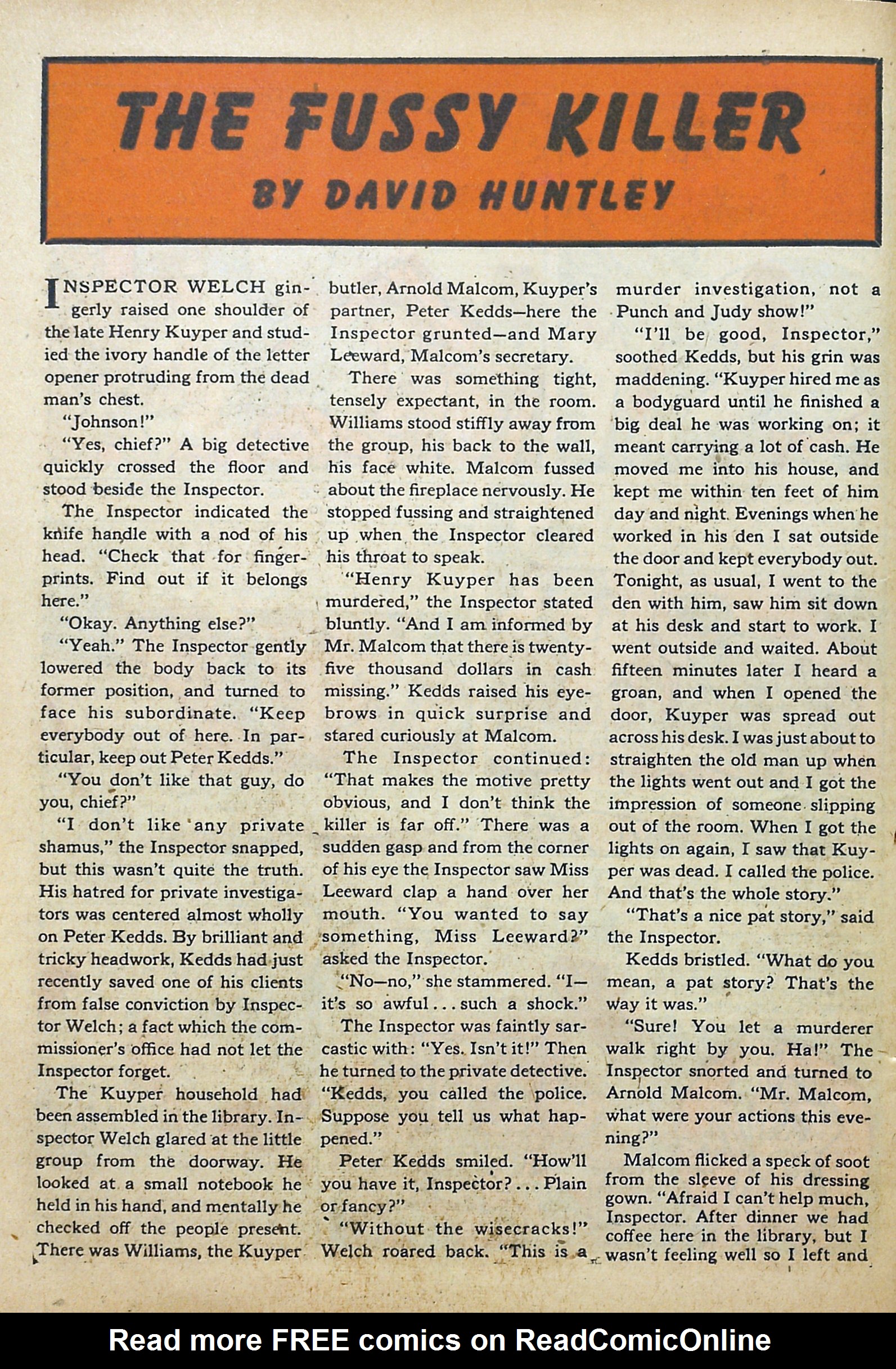 Read online Clue Comics comic -  Issue #7 - 42