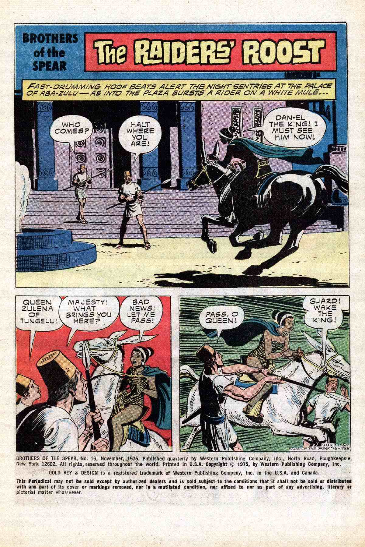 Read online Brothers of the Spear comic -  Issue #16 - 3