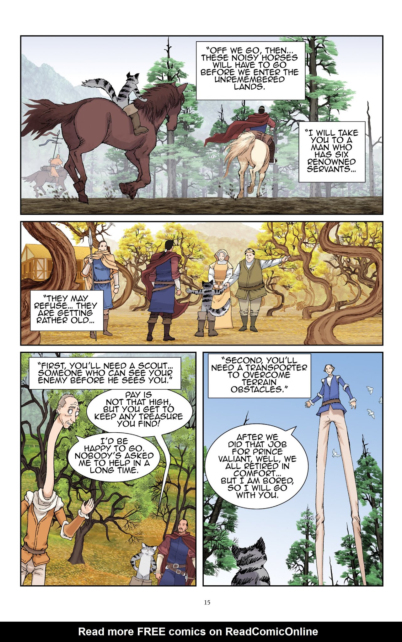 Read online Courageous Princess comic -  Issue # TPB 2 (Part 1) - 17