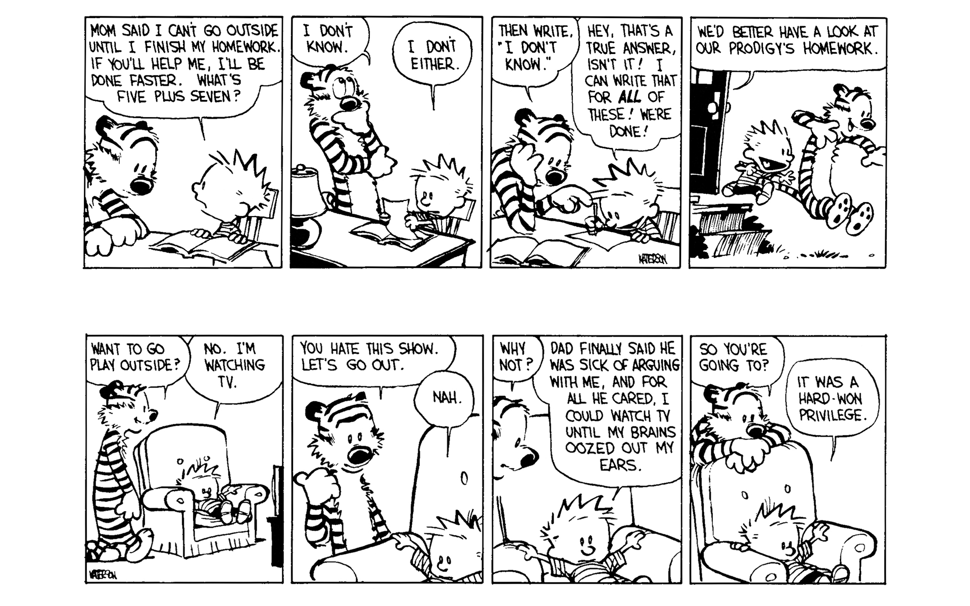 Read online Calvin and Hobbes comic -  Issue #4 - 151