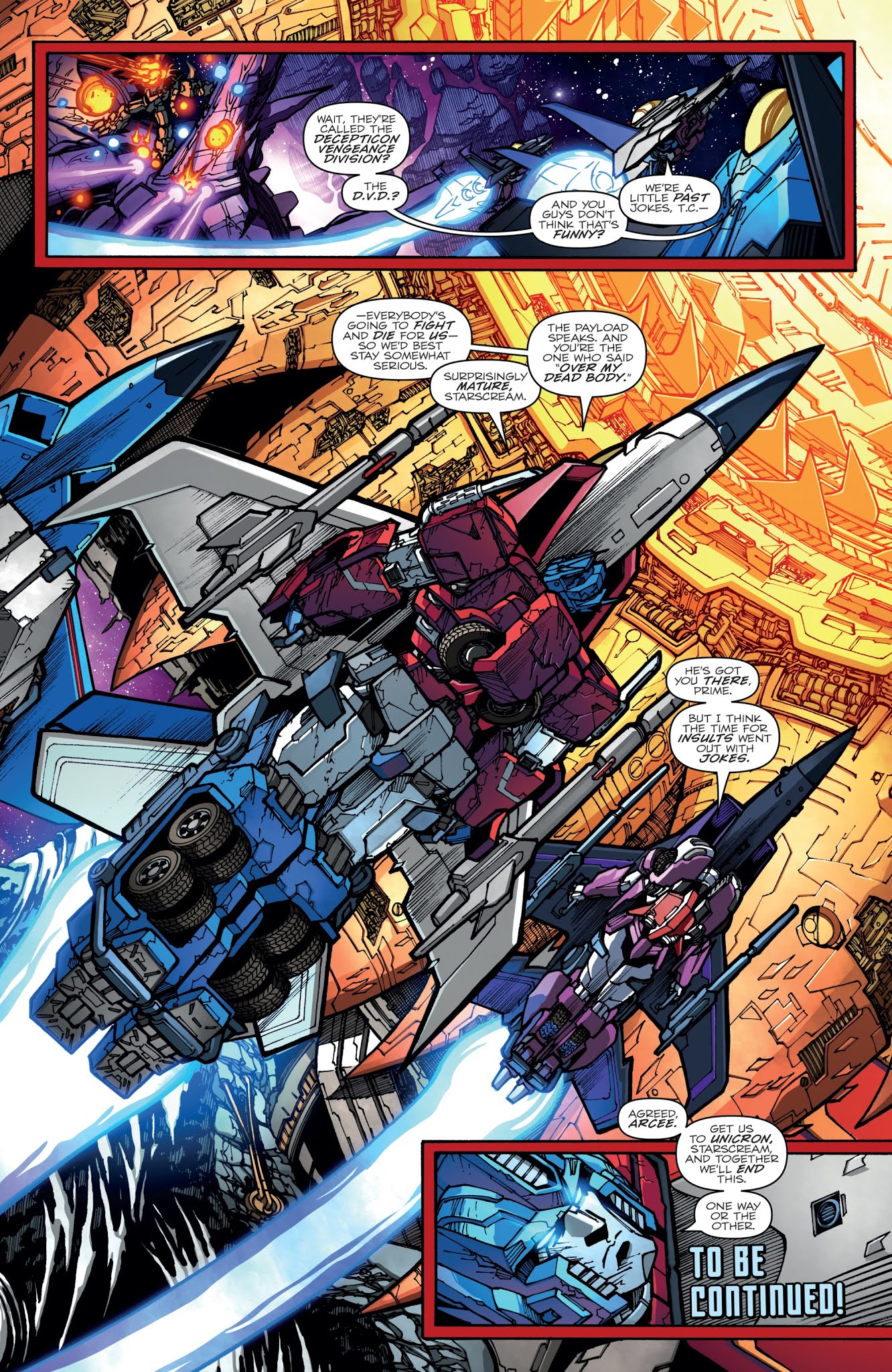 Read online Transformers: Unicron comic -  Issue #5 - 23
