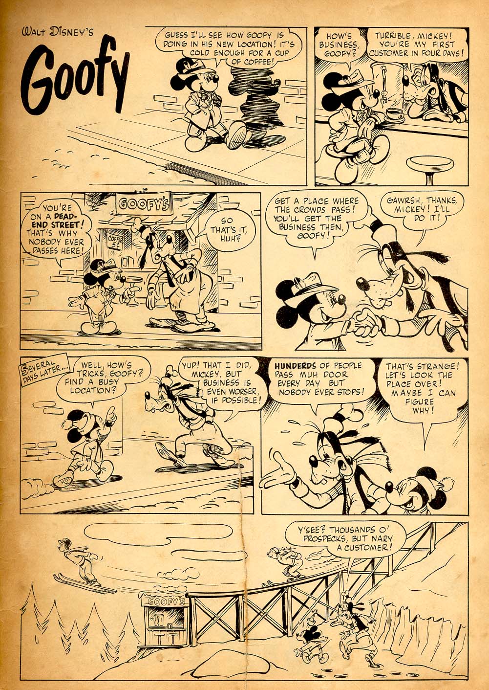 Read online Walt Disney's Mickey Mouse comic -  Issue #34 - 35