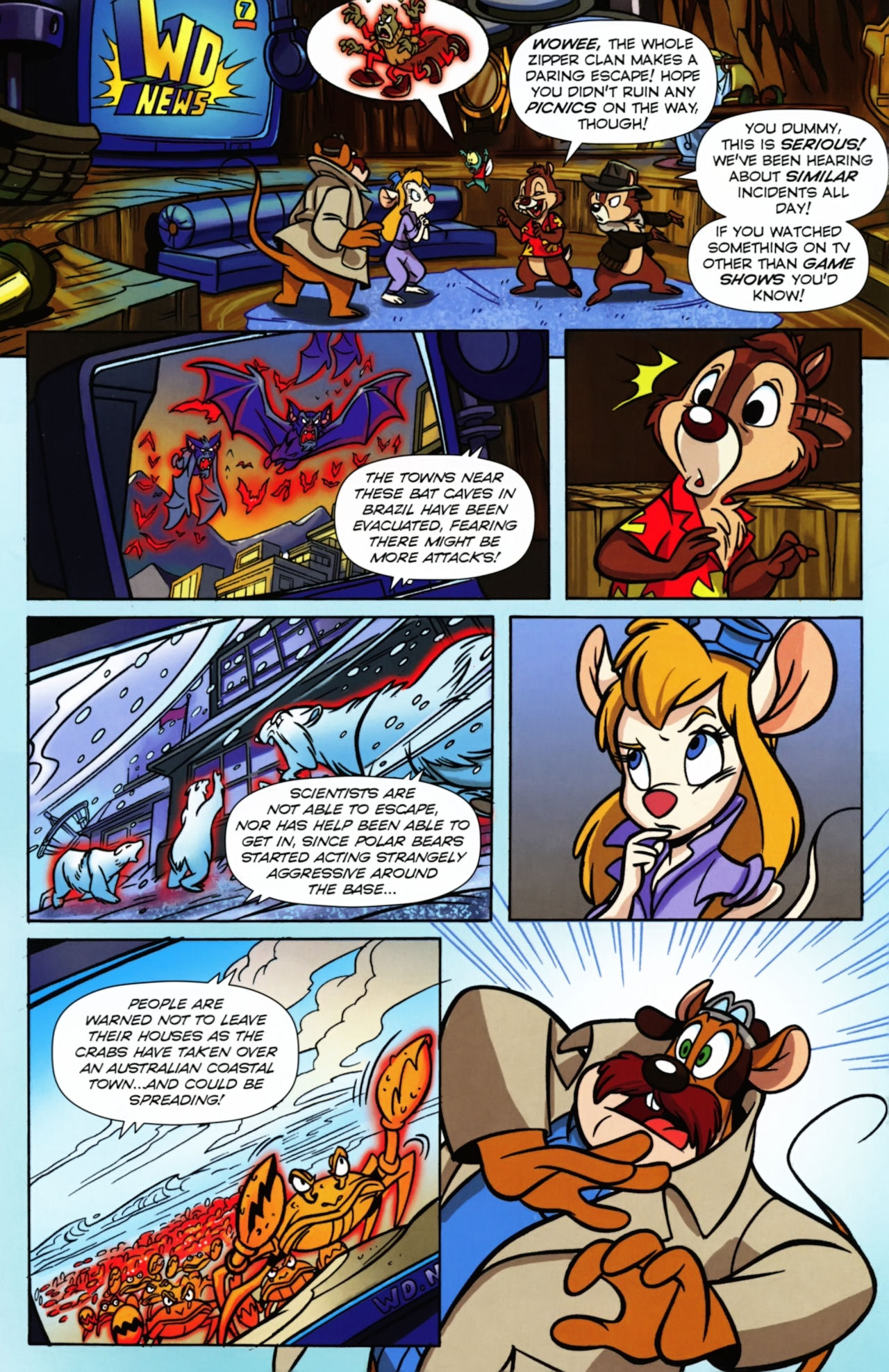 Read online Chip 'n' Dale Rescue Rangers/Darkwing Duck Free Comic Book Day Edition comic -  Issue # Full - 36