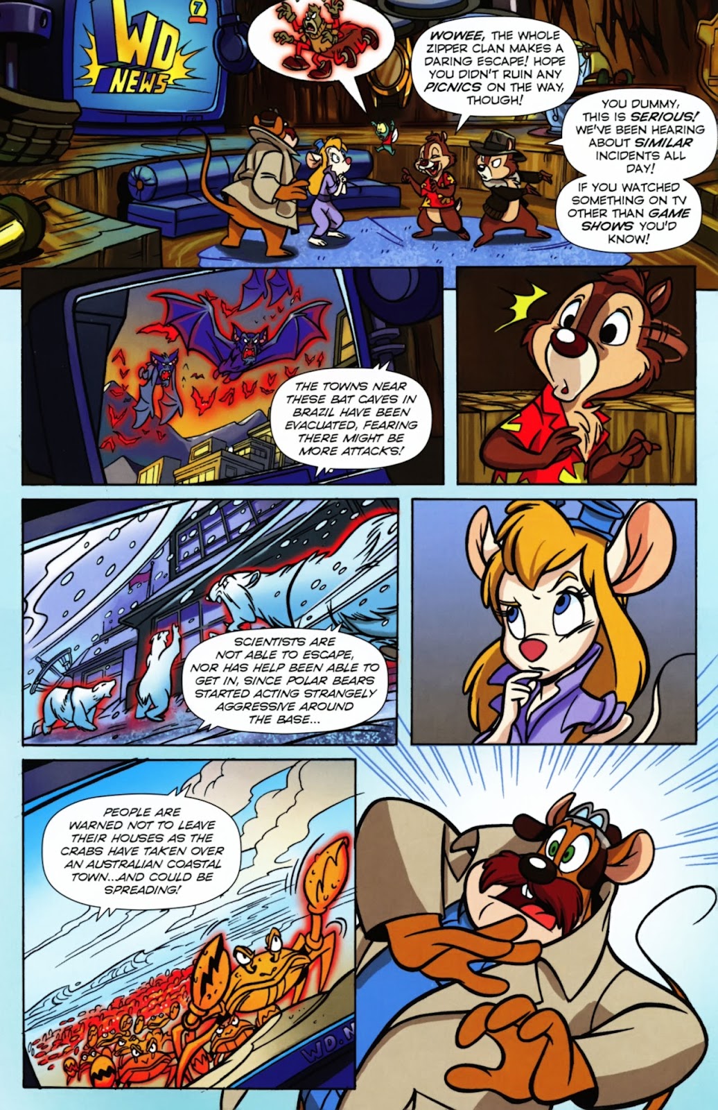 Chip 'n' Dale Rescue Rangers/Darkwing Duck Free Comic Book Day Edition issue Full - Page 36