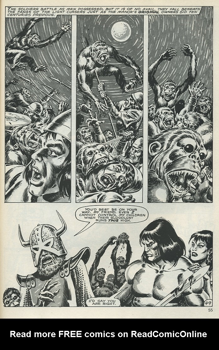Read online The Savage Sword Of Conan comic -  Issue #134 - 55