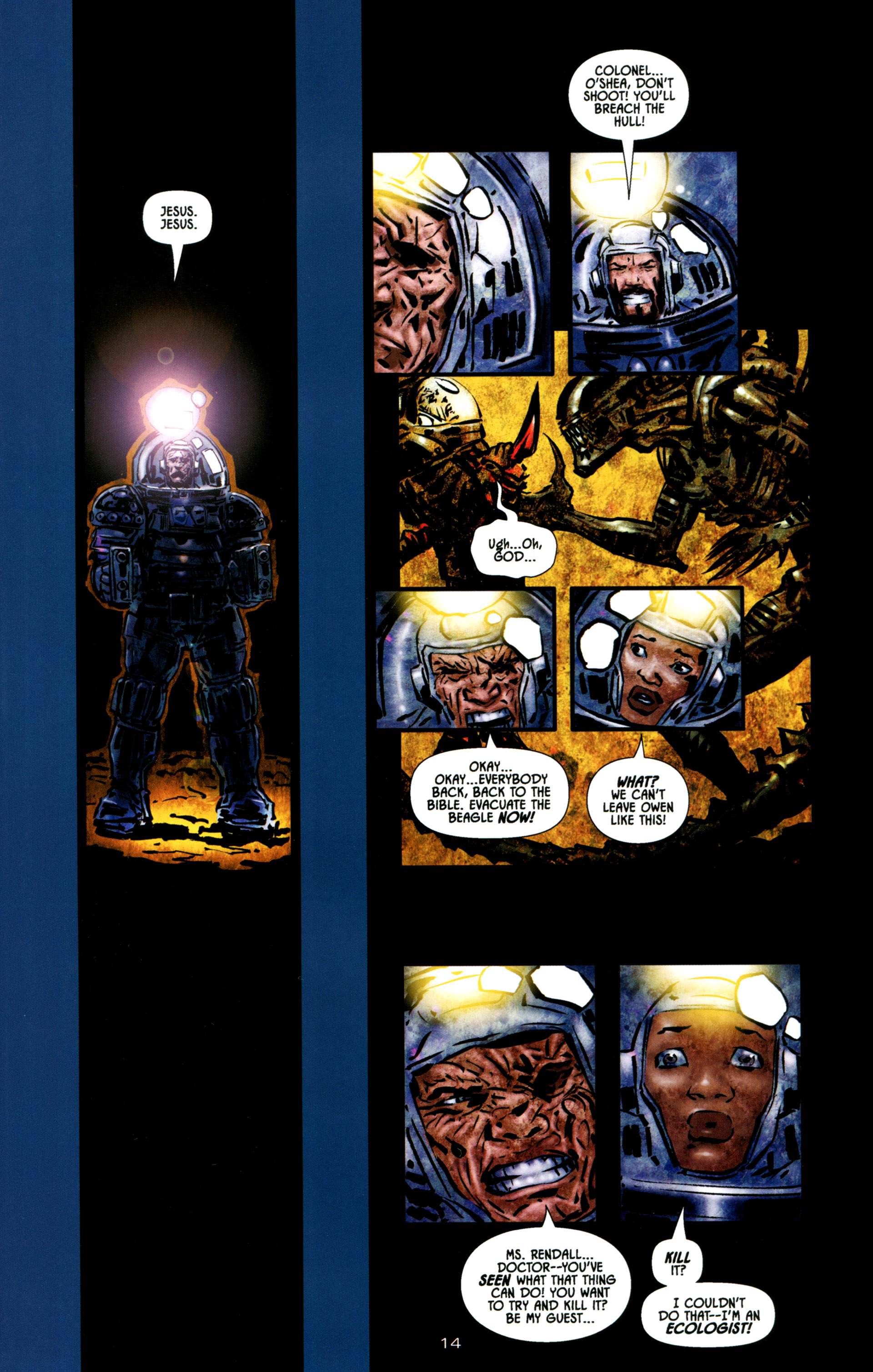 Read online Aliens: Fast Track to Heaven comic -  Issue # Full - 15