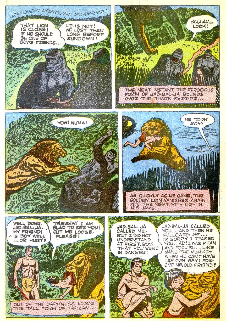 Read online Tarzan (1948) comic -  Issue #52 - 26