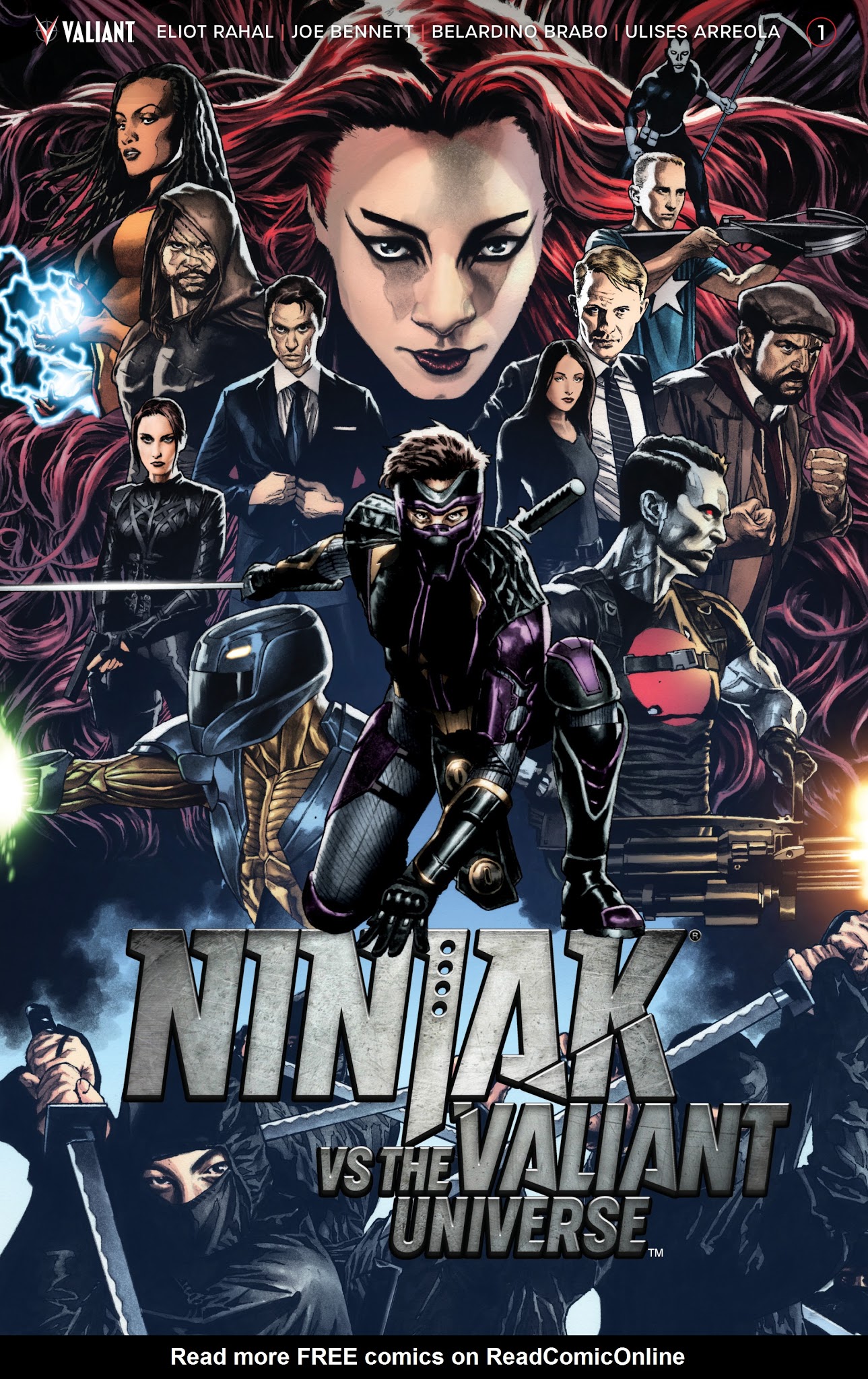 Read online Ninjak Vs. the Valiant Universe comic -  Issue #1 - 1