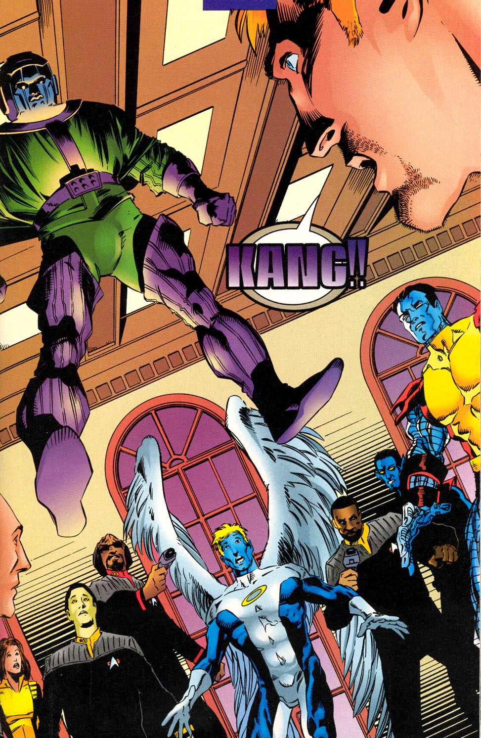 Read online Star Trek: The Next Generation/X-Men: Second Contact comic -  Issue # Full - 20