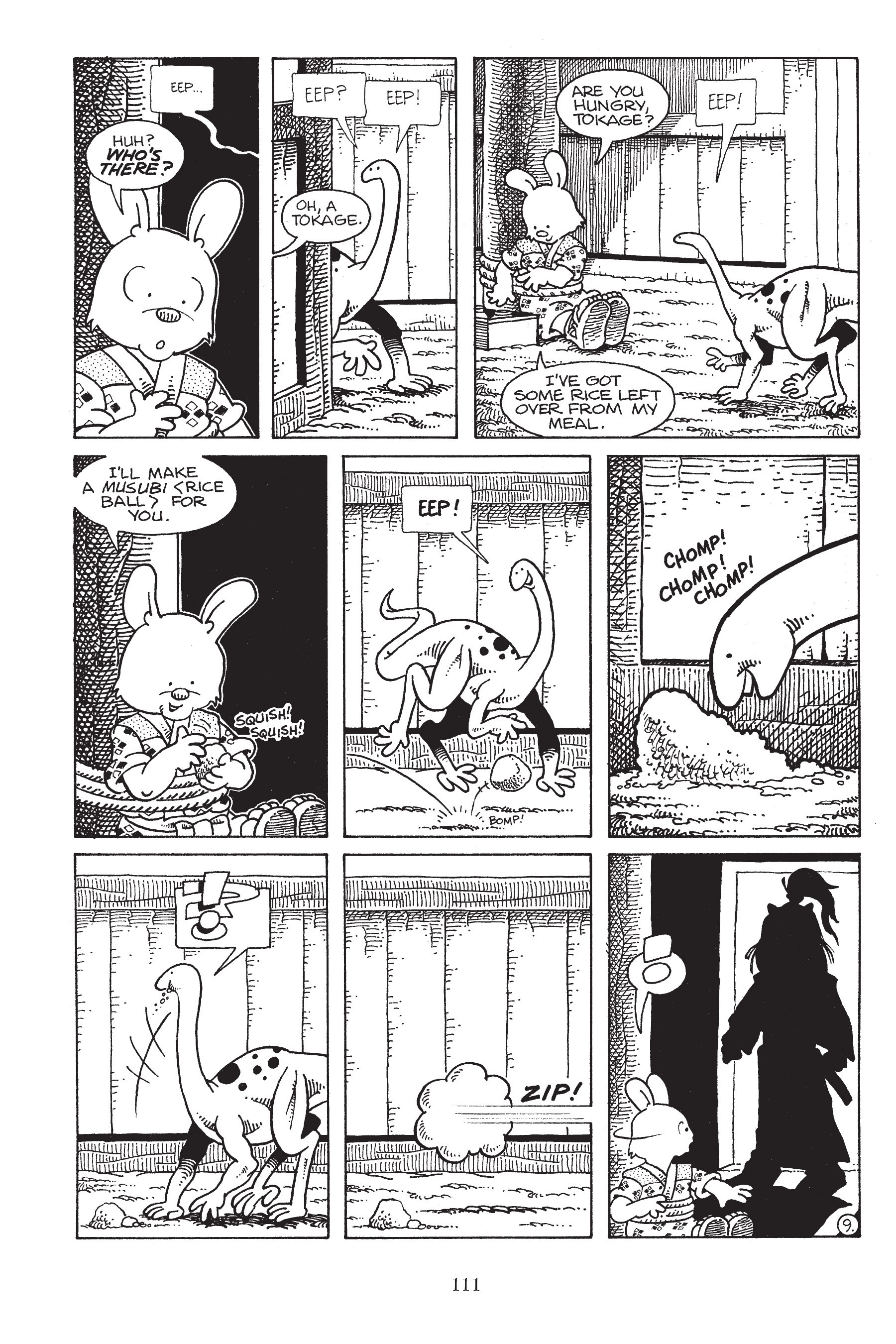 Read online Usagi Yojimbo (1987) comic -  Issue # _TPB 6 - 110