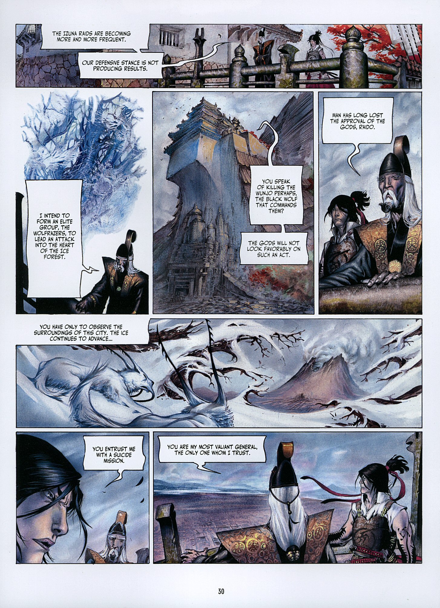 Read online Legend of the Scarlet Blades comic -  Issue # TPB - 31