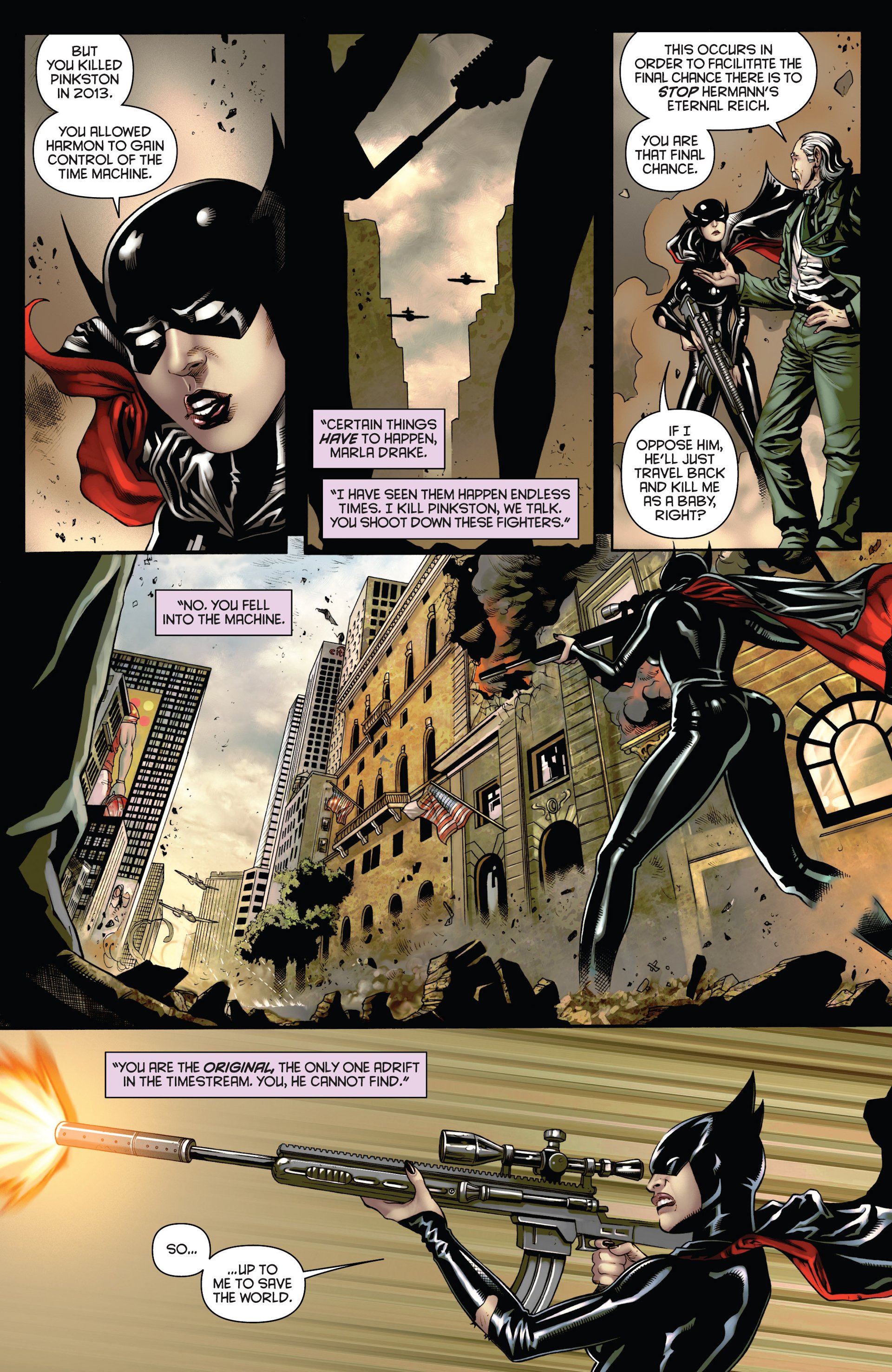 Read online Miss Fury (2011) comic -  Issue #5 - 14