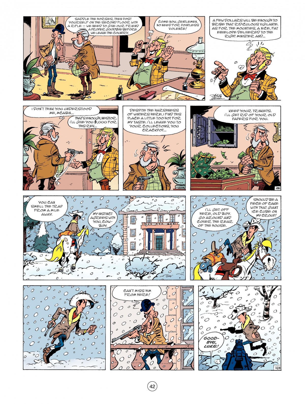 Read online A Lucky Luke Adventure comic -  Issue #52 - 44