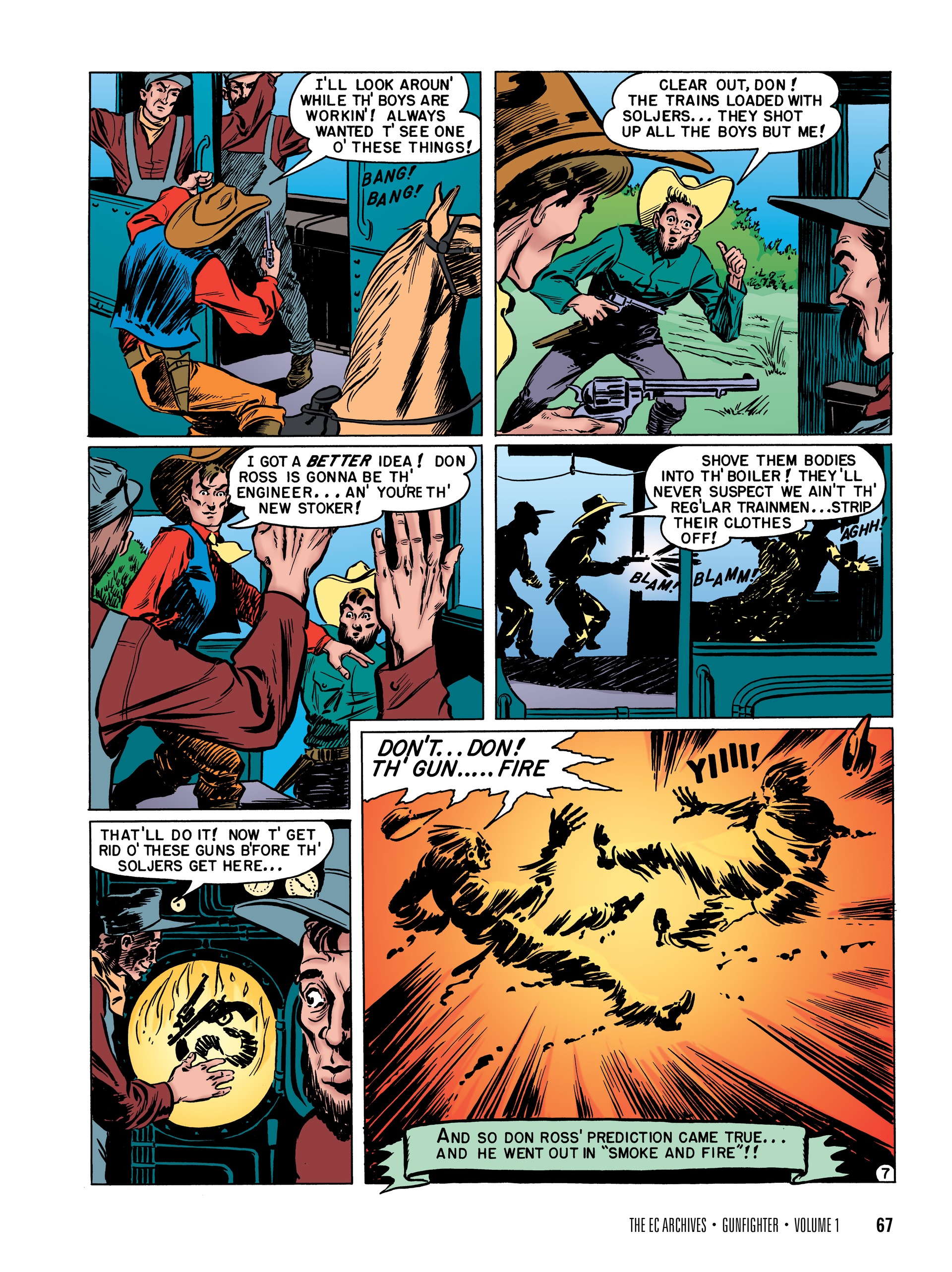 Read online The EC Archives: Gunfighter comic -  Issue # TPB (Part 1) - 70