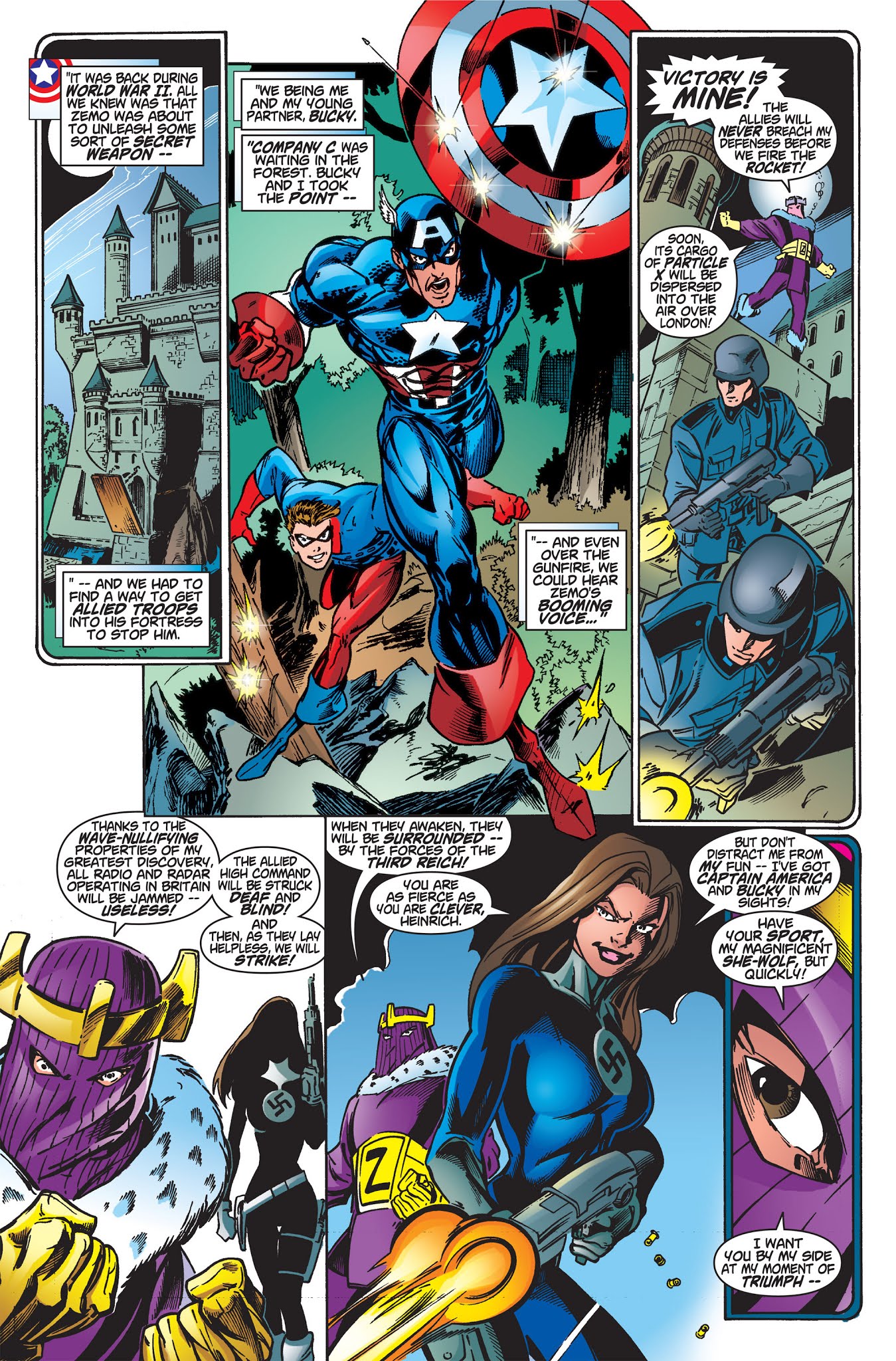 Read online Captain America/Citizen V '98 comic -  Issue # Full - 16