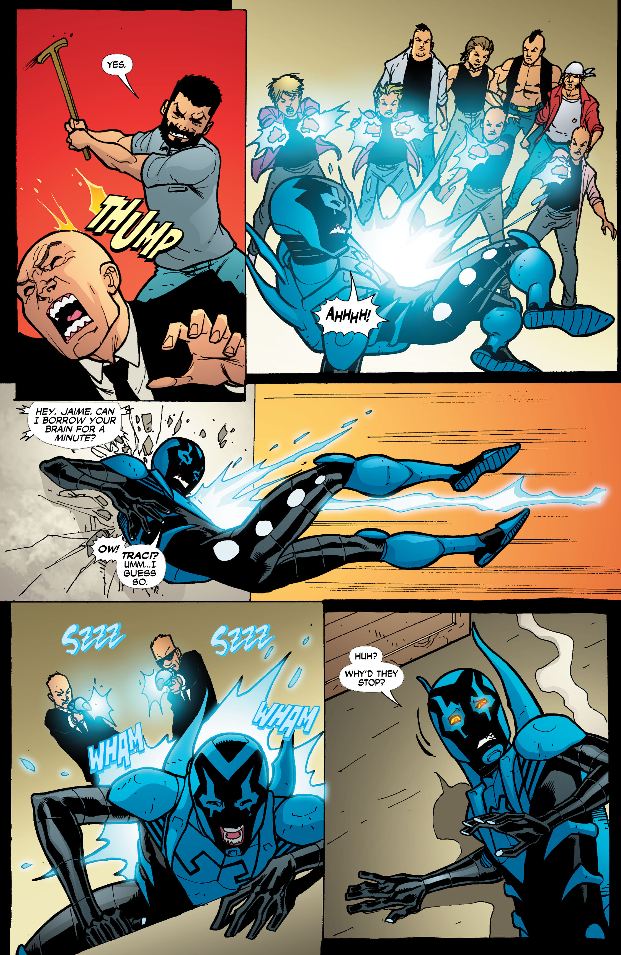 Read online Blue Beetle (2006) comic -  Issue #32 - 21