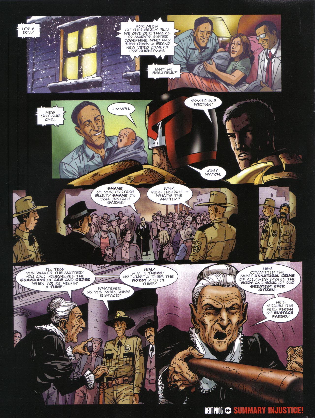 Read online Judge Dredd Origins comic -  Issue # TPB - 31