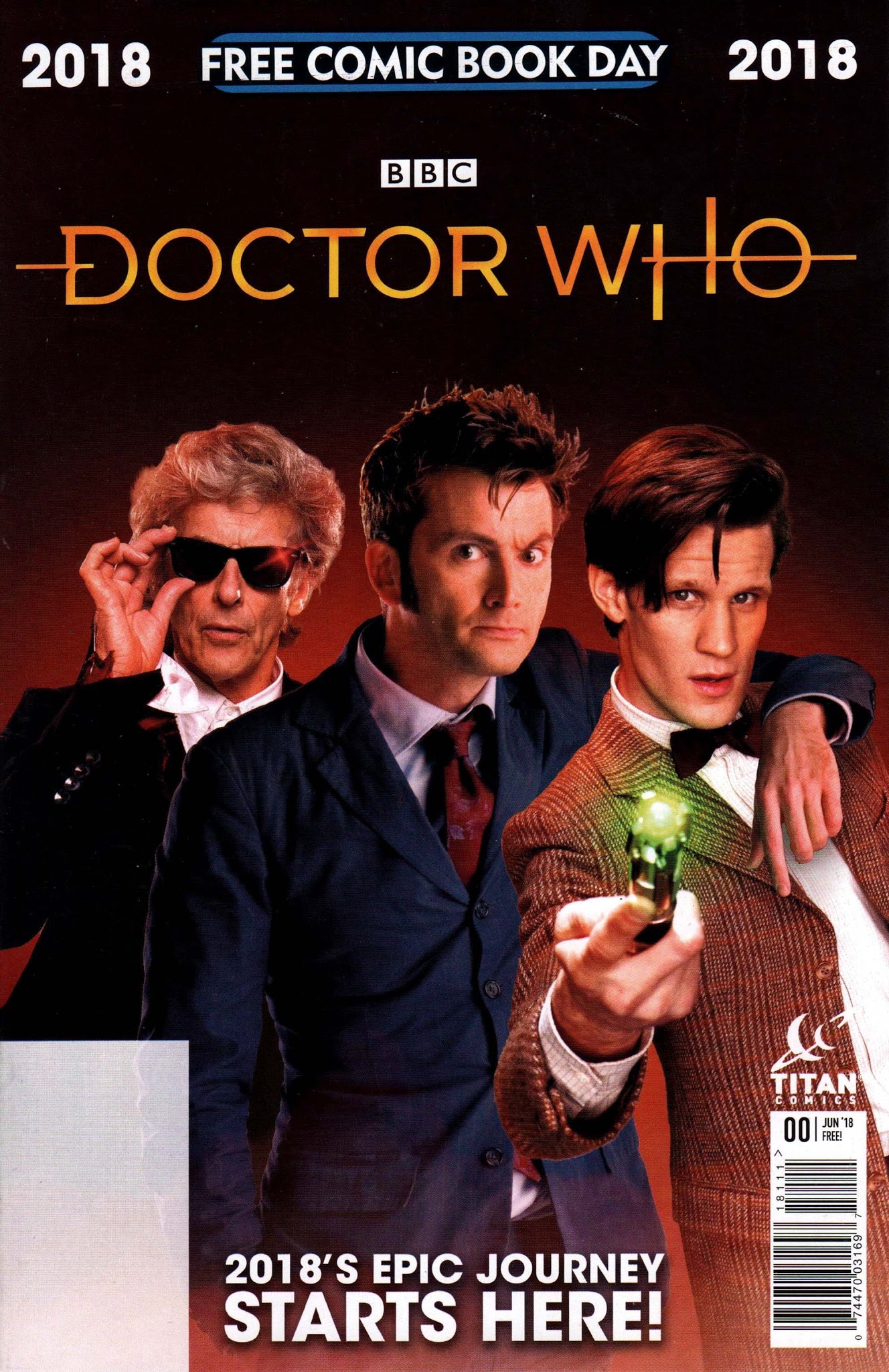 Read online Free Comic Book Day 2018 comic -  Issue # Doctor Who - 1
