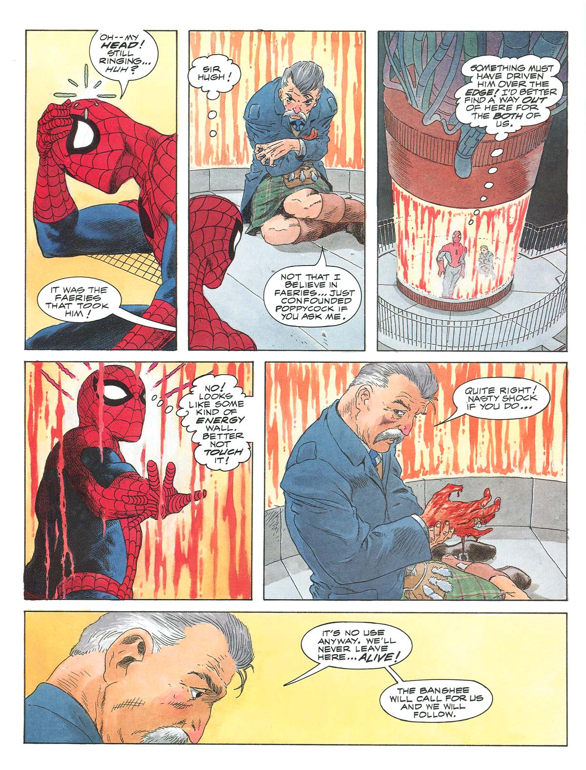 Read online Marvel Graphic Novel comic -  Issue #63 - Spider-Man - Spirits of the Earth - 53
